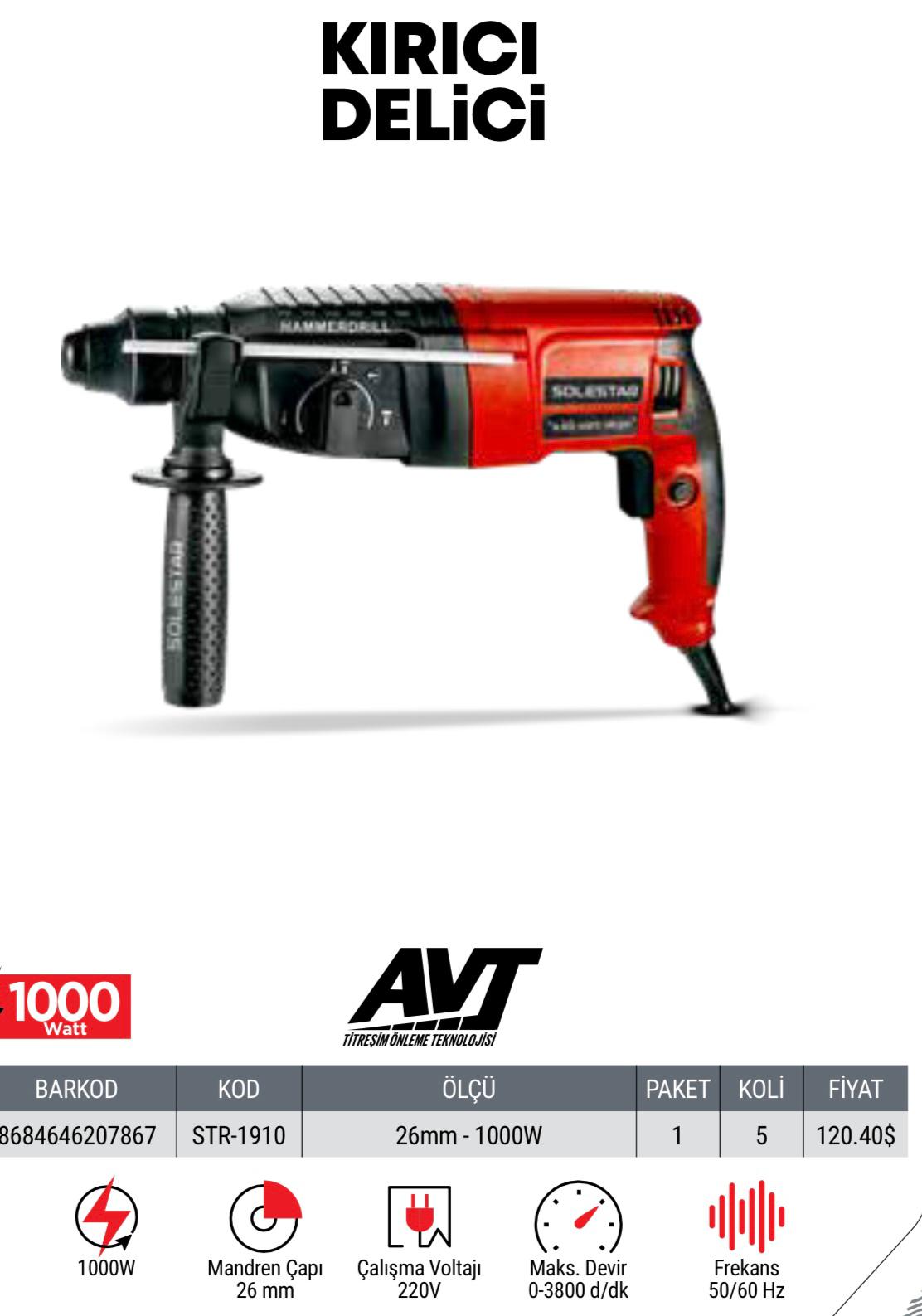 KIRICI DELİCİ 1000W STAR
