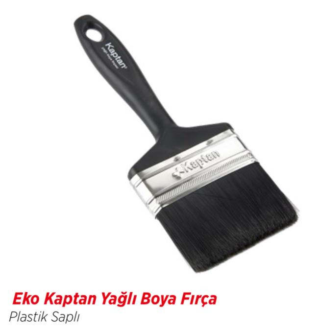EKO KAPTAN YAĞLI BOYA FIRÇA PLASTİK SAPLI 4NO