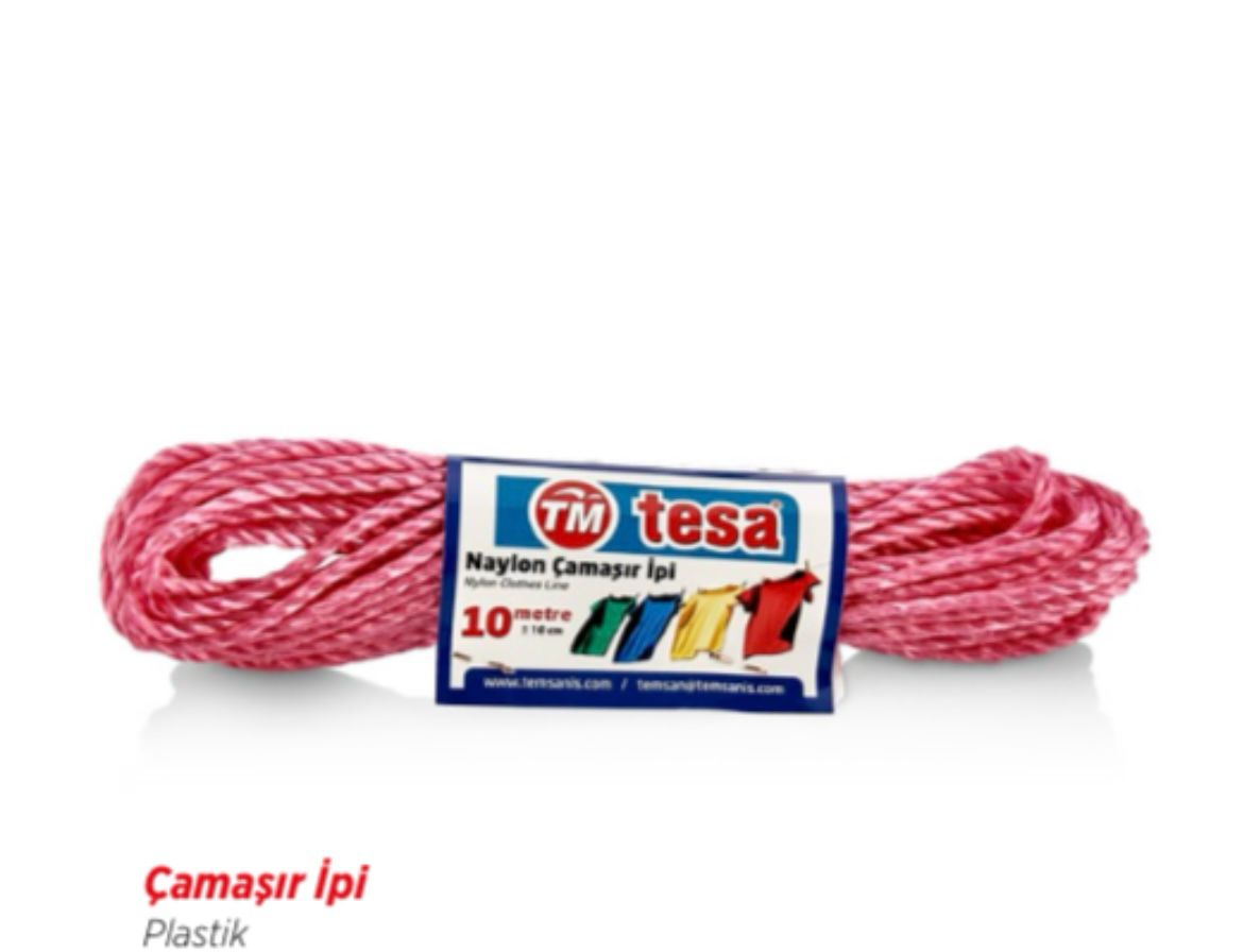 ÇAMAŞIR İPİ PLASTİK  20MT 1/24