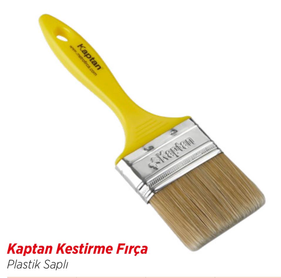 KAPTAN KESTİRME FIRÇA PLASTİK SAPLI 5NO
