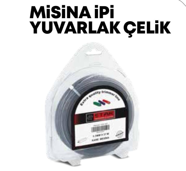 MİSİNA YUVRLAK ÇELİK 3.5X30MT
