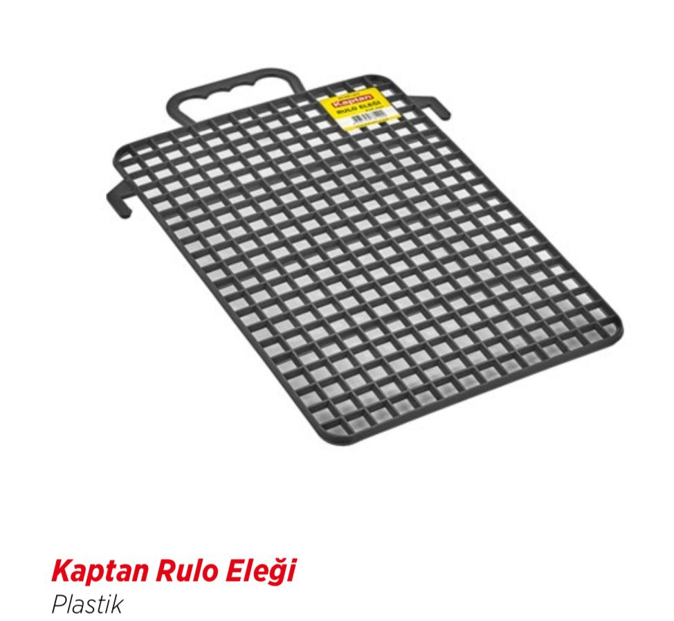 KAPTAN RULO ELEĞİ PLASTİR DAR 21X30CM