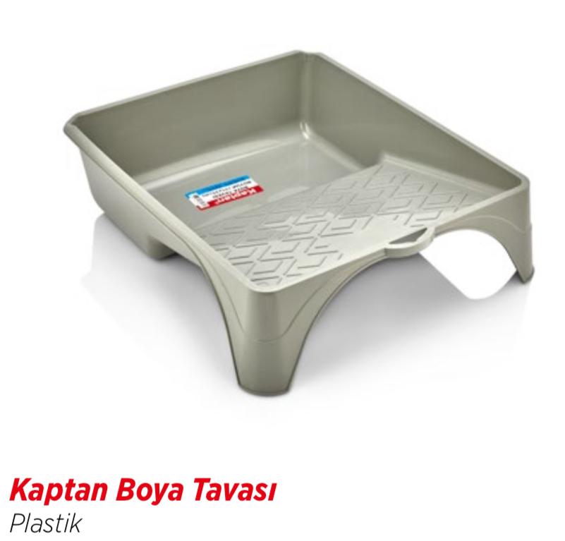 KAPTAN BOYA TAVASI PLASTİK BÜYÜK 31X37