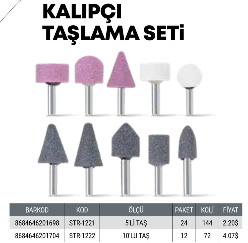 TAŞLAMA SETİ 10 PCS