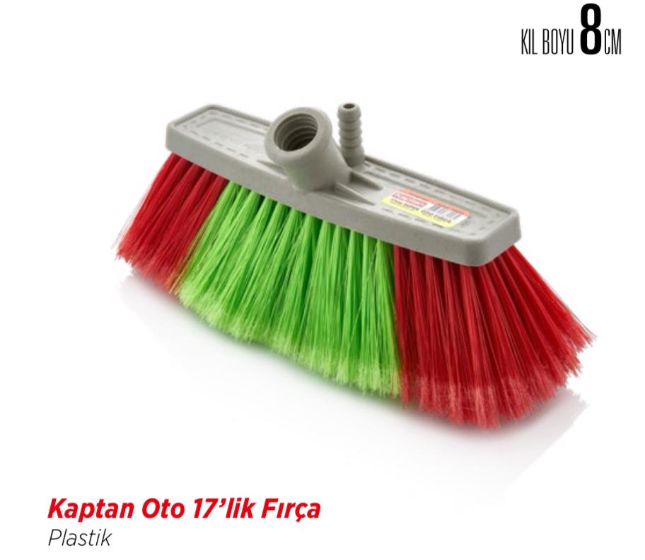 KAPTAN PLASTİK OTO 17'LİK FIRÇA BATTAL