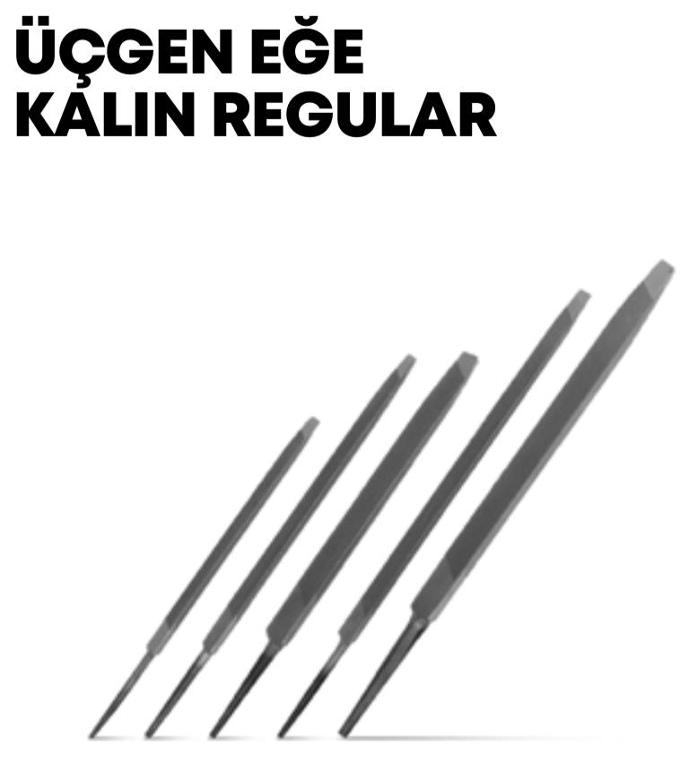 ÜÇGEN EĞE KALIN REGULAR 8MM