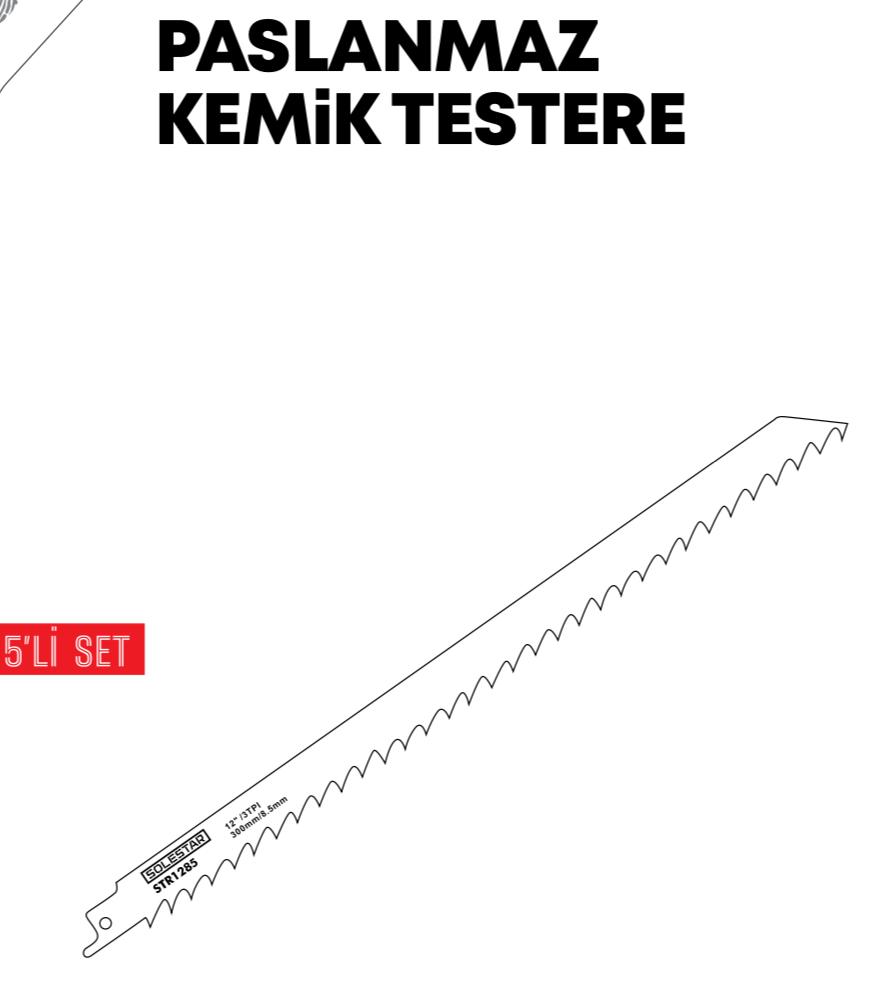  TİLKİ KUYRUGU PASLANMAZ KEMİK KESE