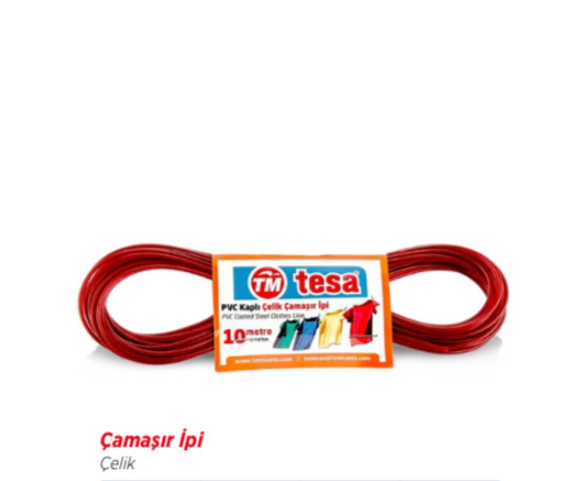 ÇAMAŞIR İPİ ÇELİK 20MT 1/24