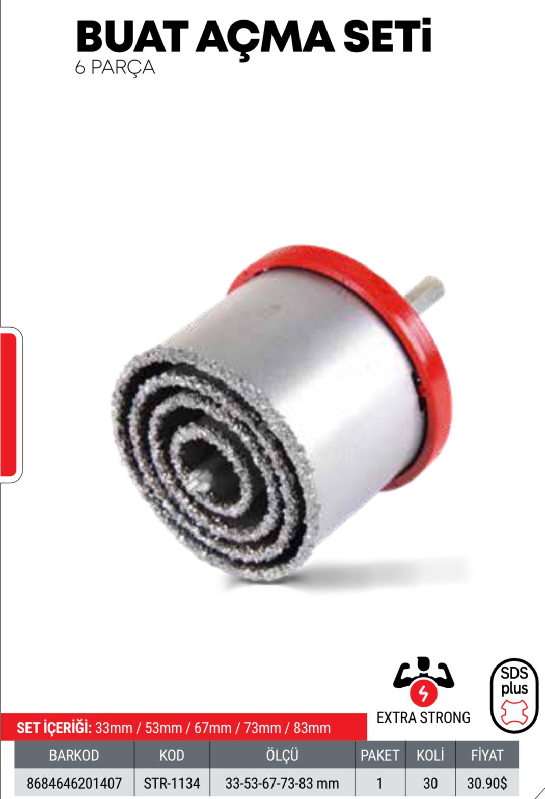 BUAT AÇMA SETİ 6PCS