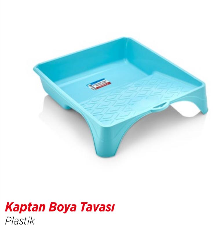 KAPTAN BOYA TAVASI PLASTİK ORTA 29X32