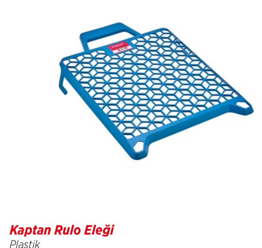 KAPTAN RULO ELEĞİ PLASTİK GENİŞ 25X28