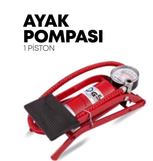 AYAK POMPASI TEK PİSTON